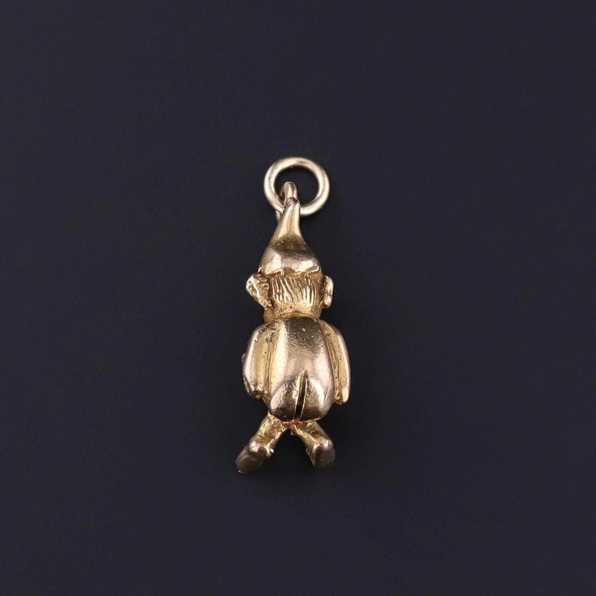 Vintage Elf Charm of 10k Gold - Trademark Antiques