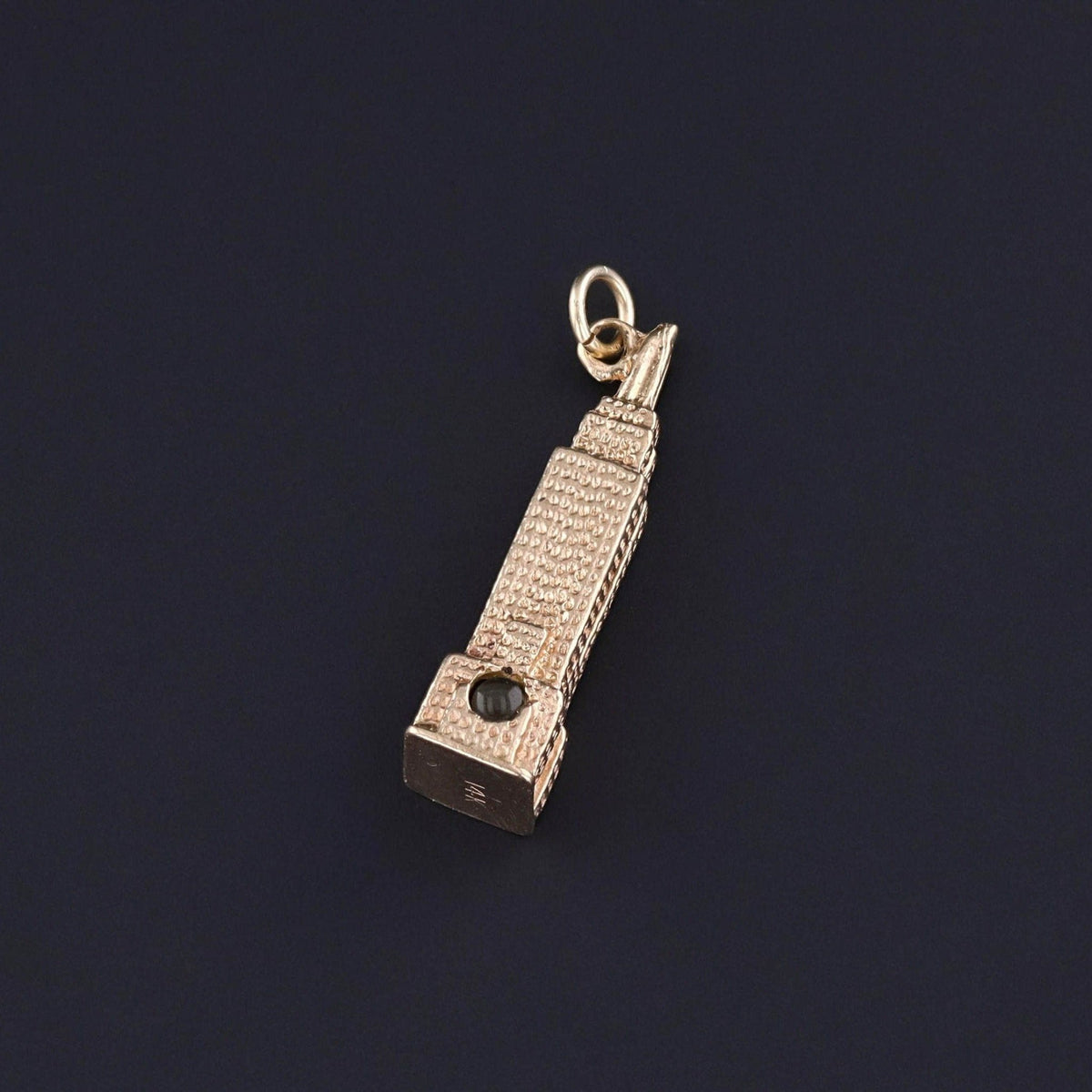 Vintage Empire State Building Stanhope Charm of 14k Gold - Trademark Antiques