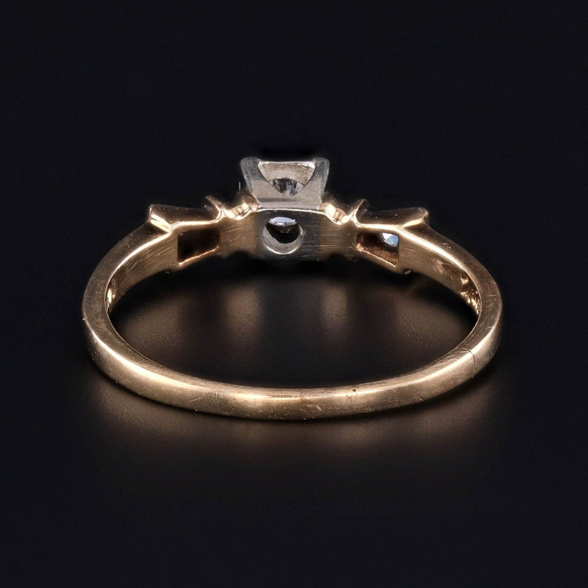 Vintage Engagement Ring of 14k Gold - Trademark Antiques