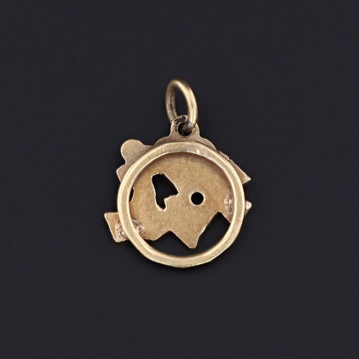 Vintage Faith Hope and Charity Charm of 14k Gold - Trademark Antiques
