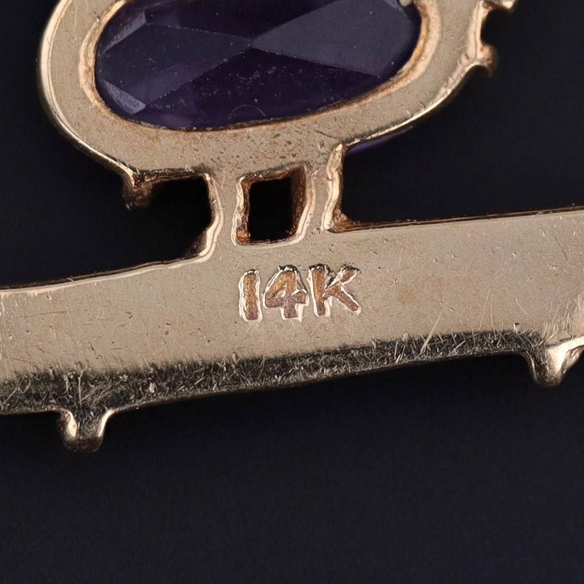 Vintage Gemstone Duck Charm of 14k Gold - Trademark Antiques
