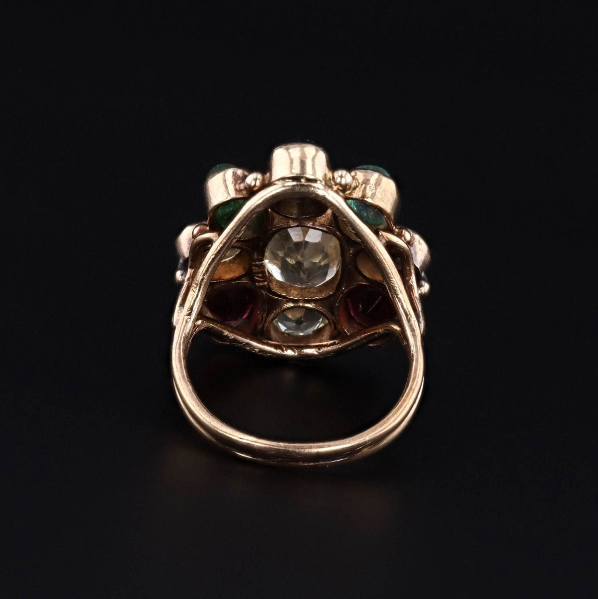 Vintage Gemstone Ring of 14k Gold - Trademark Antiques