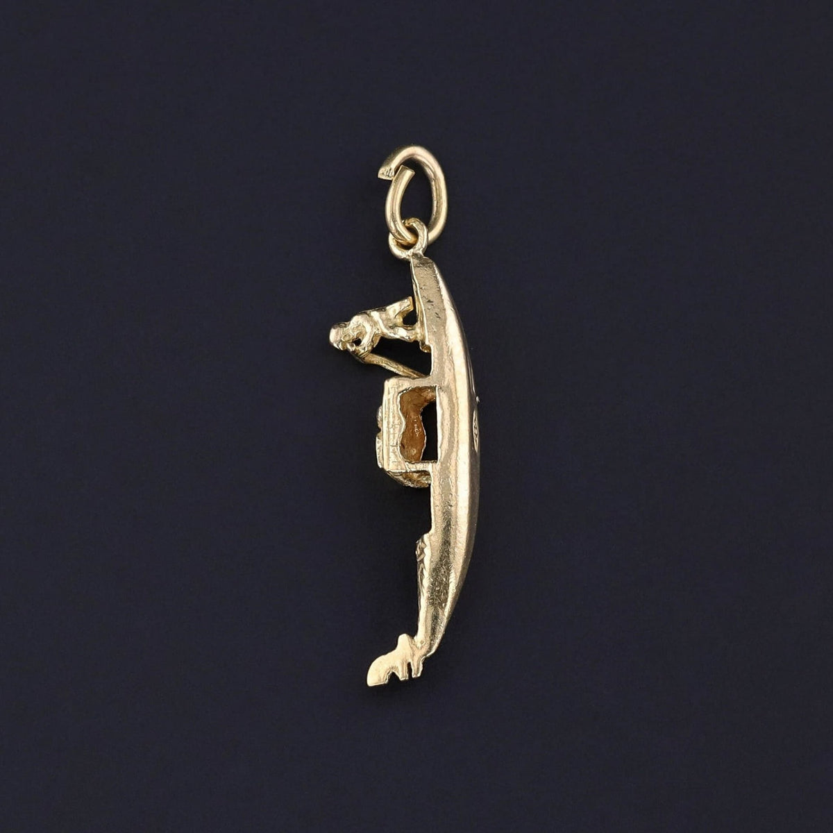 Vintage Gondola Charm of 14k Gold - Trademark Antiques
