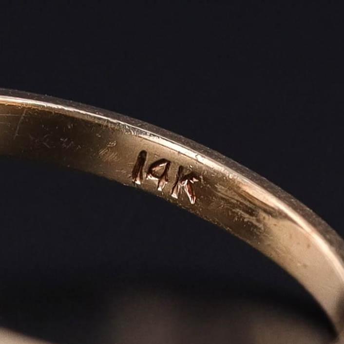 Vintage Horseshoe Ring of 14k Gold - Trademark Antiques