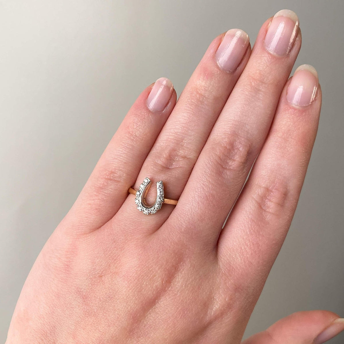 Vintage Horseshoe Ring of 14k Gold - Trademark Antiques