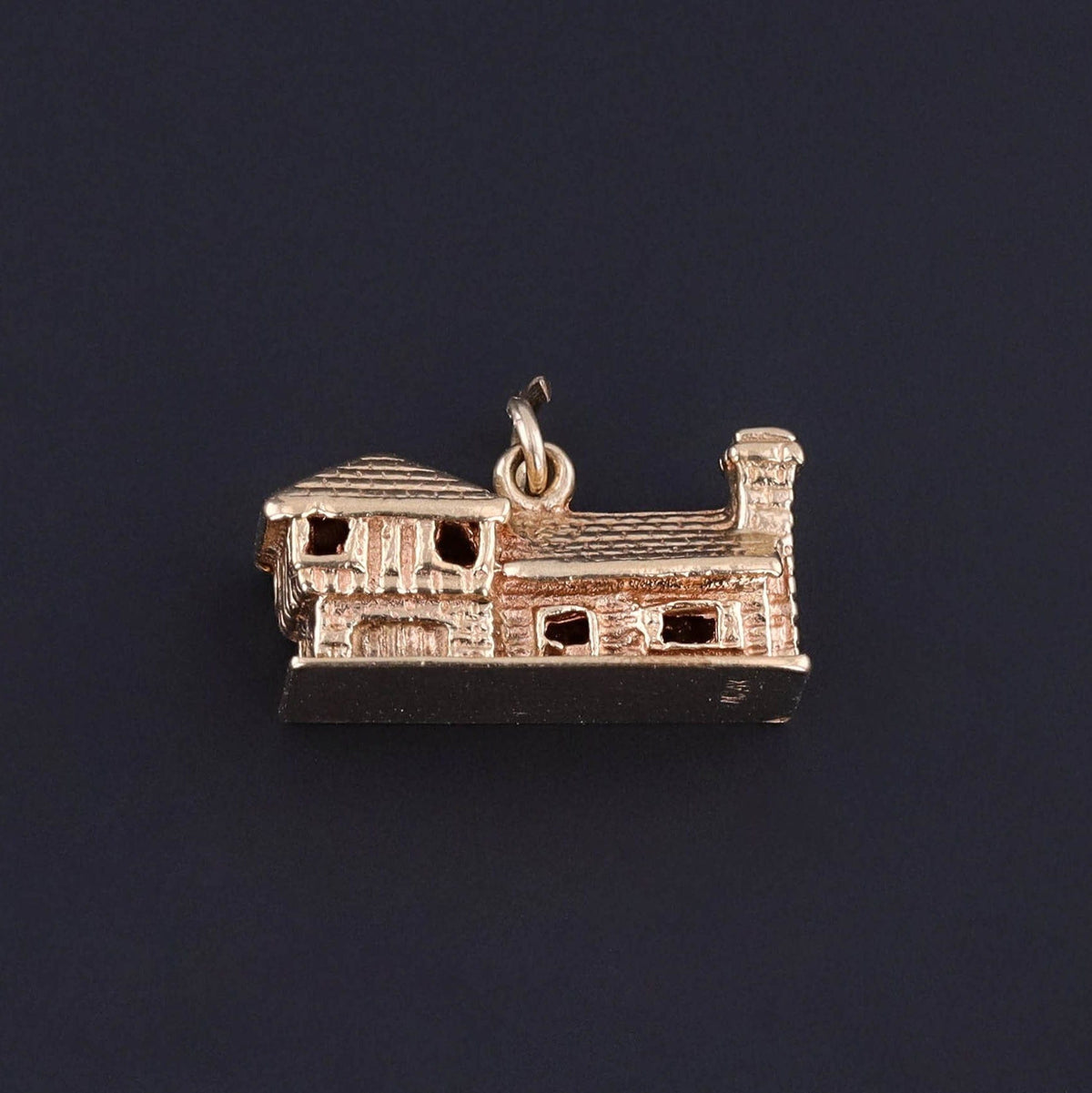 Vintage House Charm of 14k Gold - Trademark Antiques
