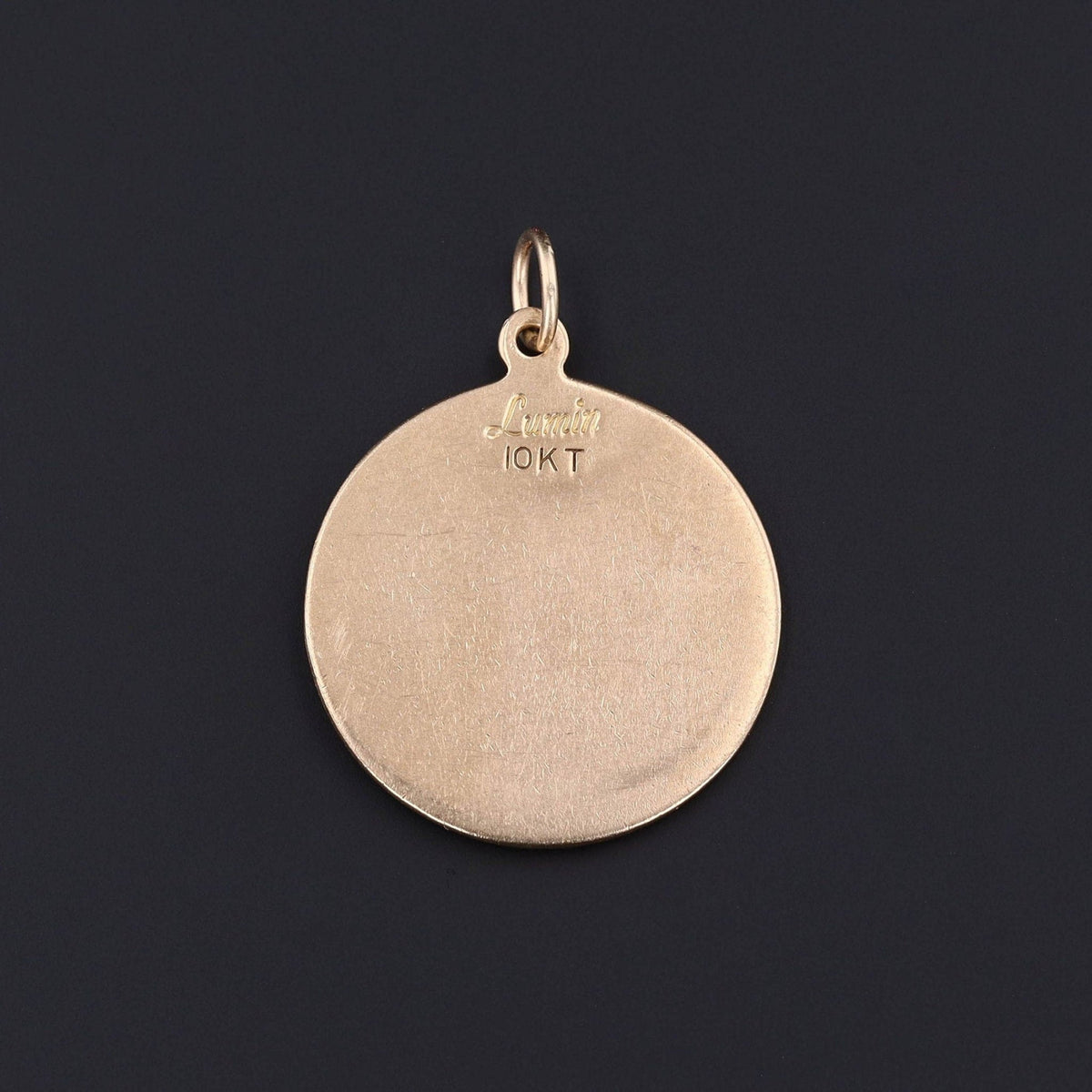 Vintage Infant Jesus of Prague Pendant of 10k Gold - Trademark Antiques