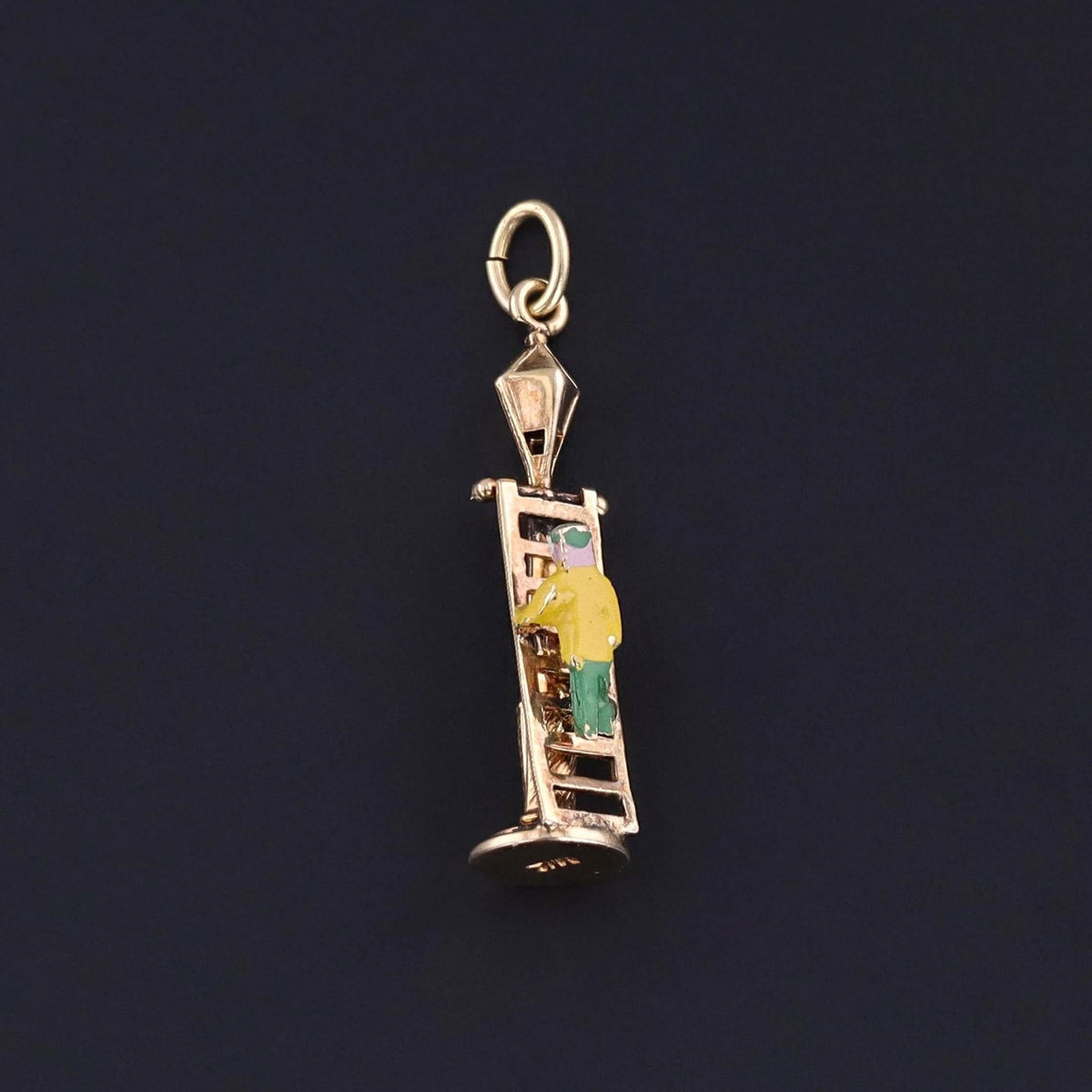 Vintage Laplighter Charm of 14k Gold - Trademark Antiques
