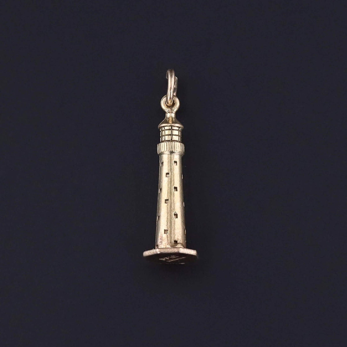 Vintage Lighthouse Charm of 9ct Gold - Trademark Antiques