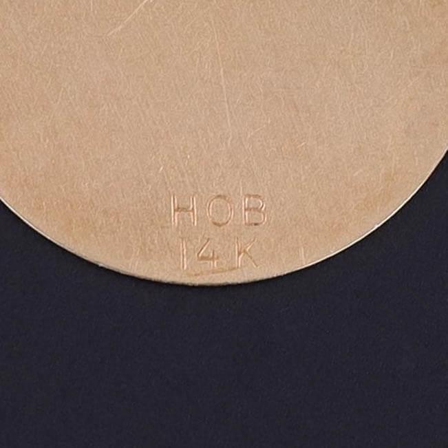 Vintage Love Token Charm of 14k Gold - Trademark Antiques