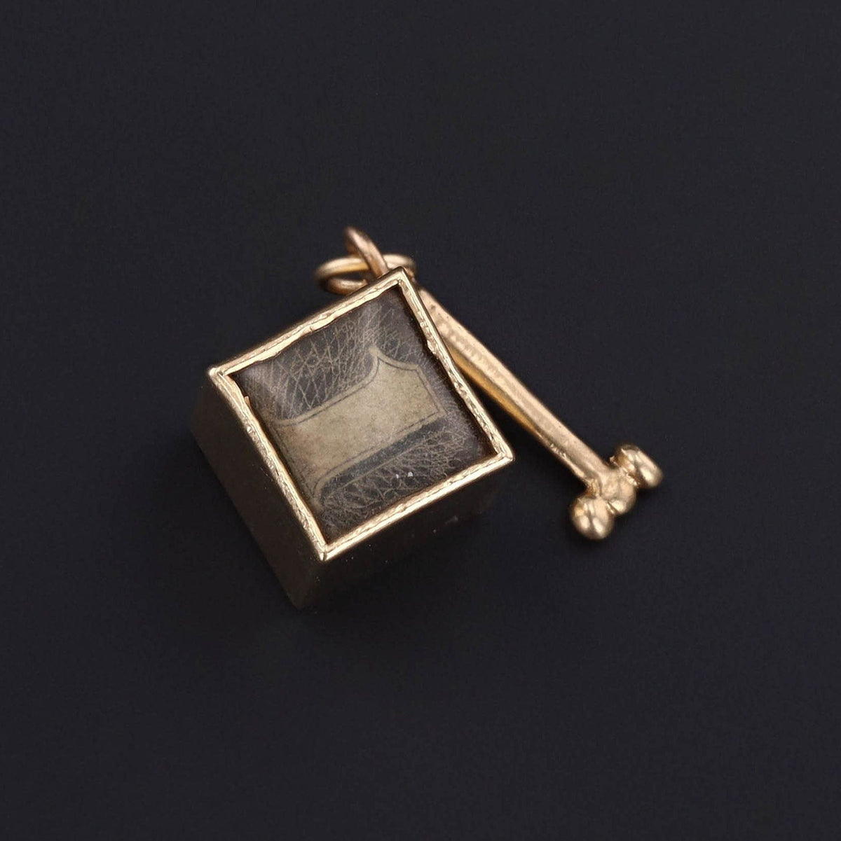 Vintage Mad Money Charm of 14k Gold - Trademark Antiques