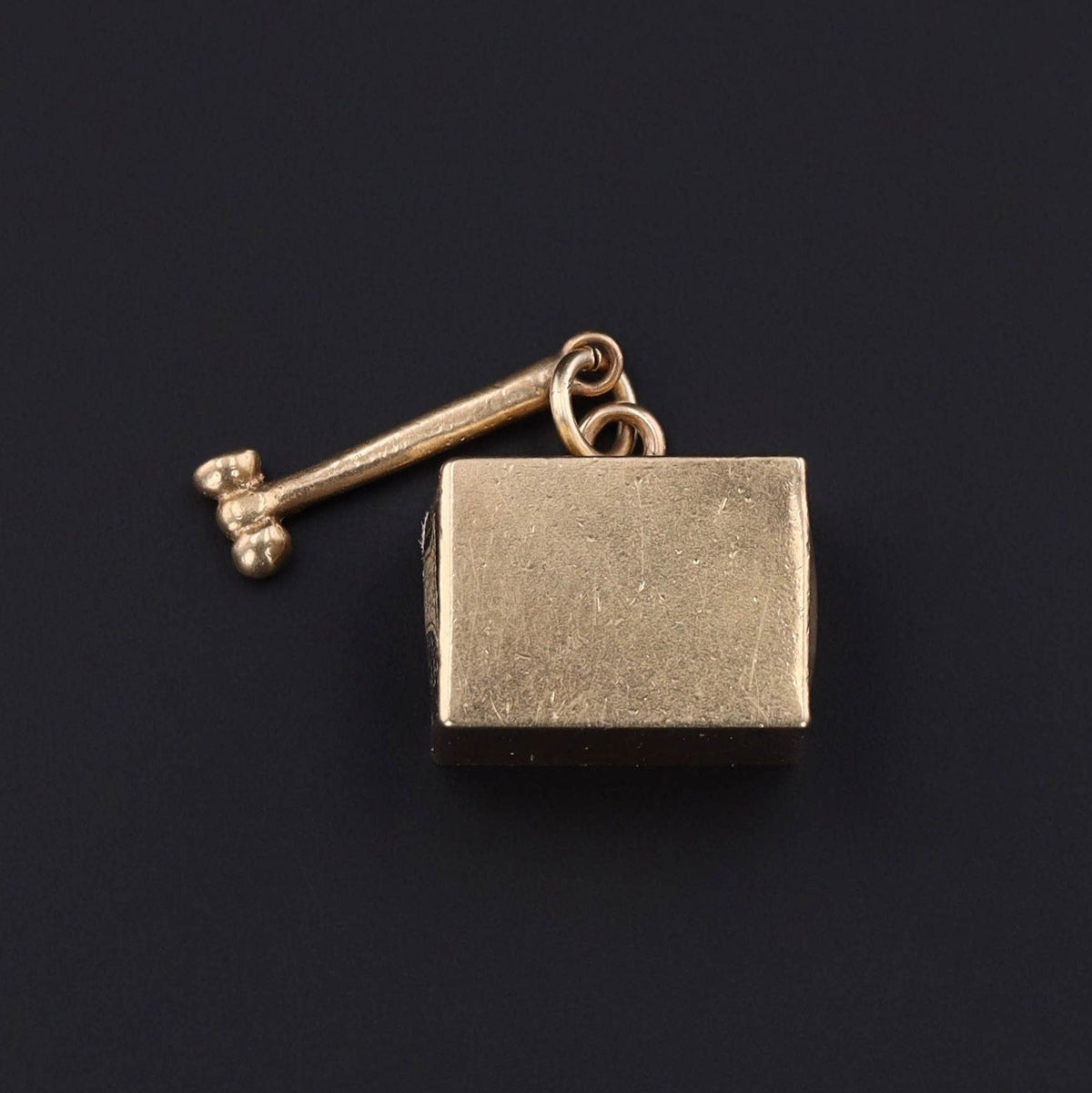 Vintage Mad Money Charm of 14k Gold - Trademark Antiques