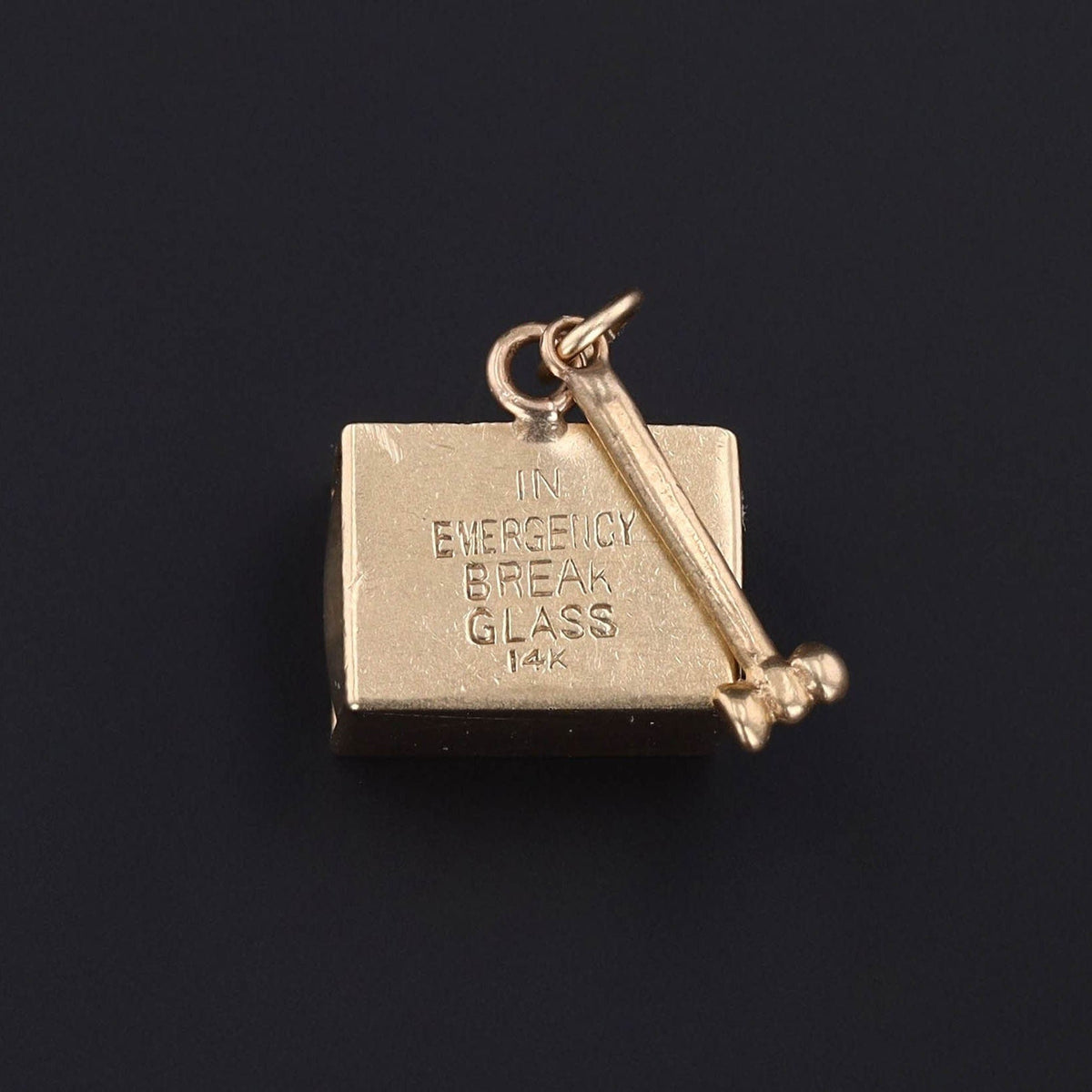 Vintage Mad Money Charm of 14k Gold - Trademark Antiques