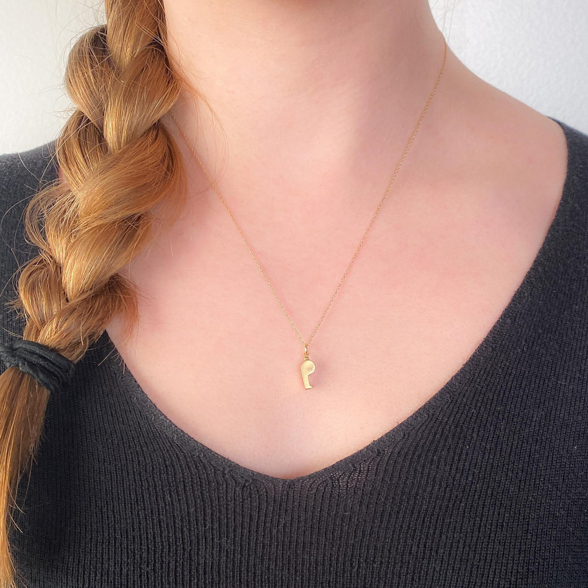 Vintage Miniature Whistle Charm of 14k Gold - Trademark Antiques
