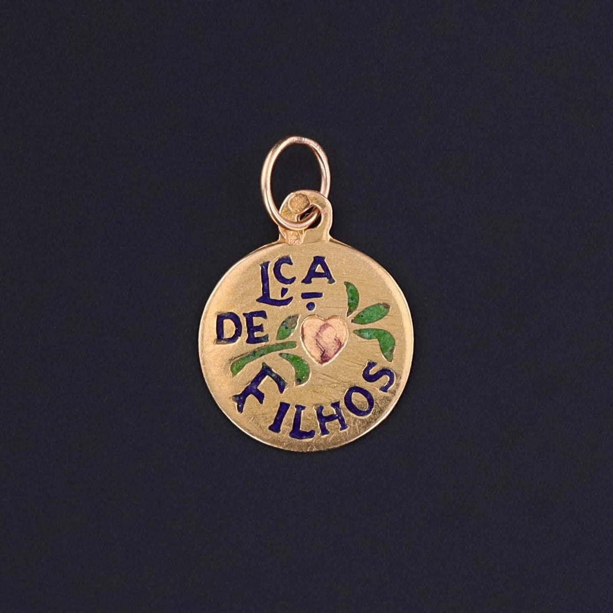 Vintage Mother's Charm of 19ct Gold - Trademark Antiques