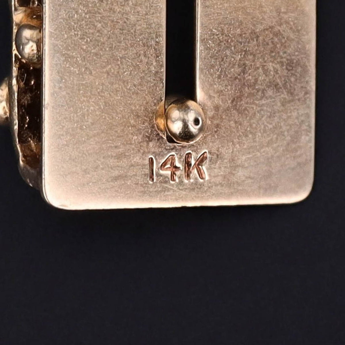 Vintage Moveable Bowling Charm of 14k Gold - Trademark Antiques