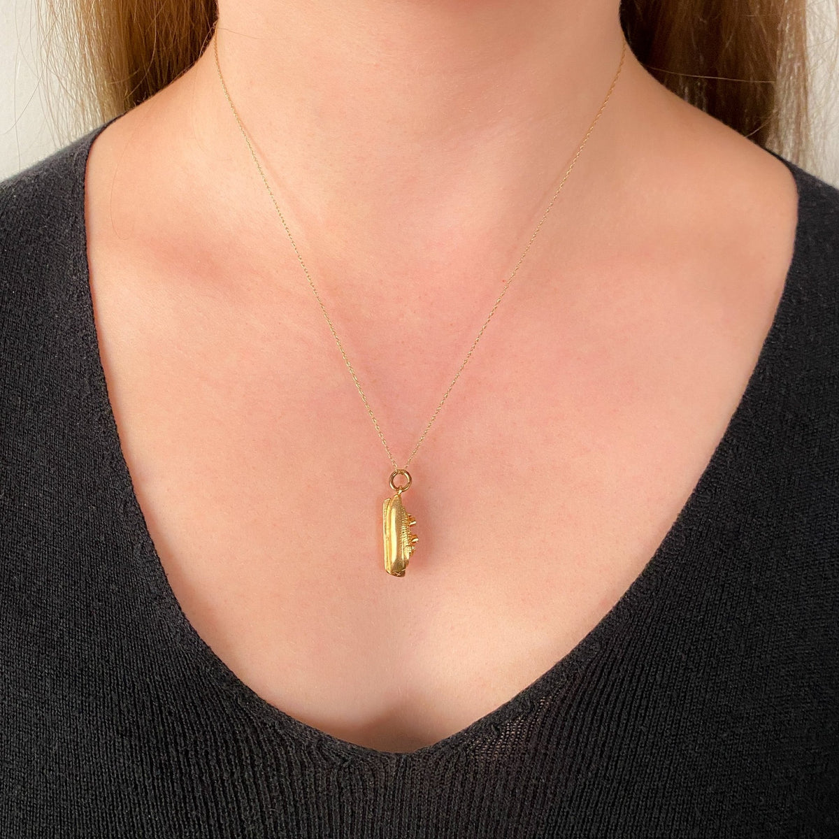 Vintage Ocean Liner Charm of 9ct Gold - Trademark Antiques