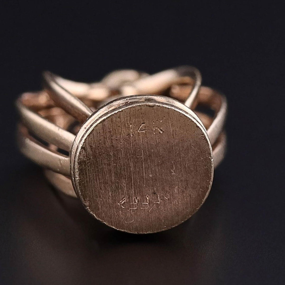 Vintage Opal Bird in Birdcage of 14k Gold - Trademark Antiques