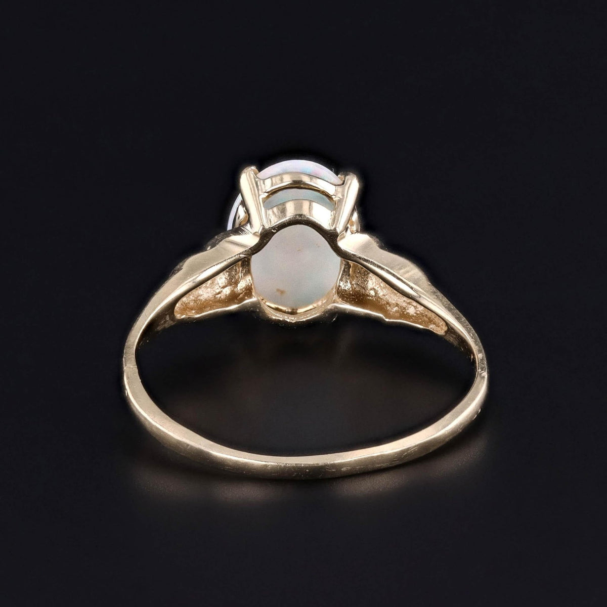 Vintage Opal Ring of 14k Gold - Trademark Antiques