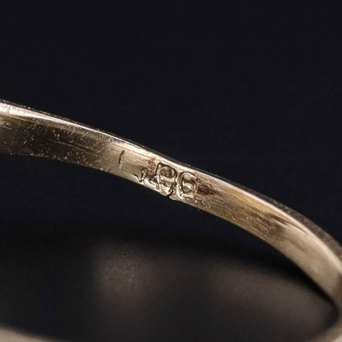 Vintage Opal Ring of 14k Gold - Trademark Antiques