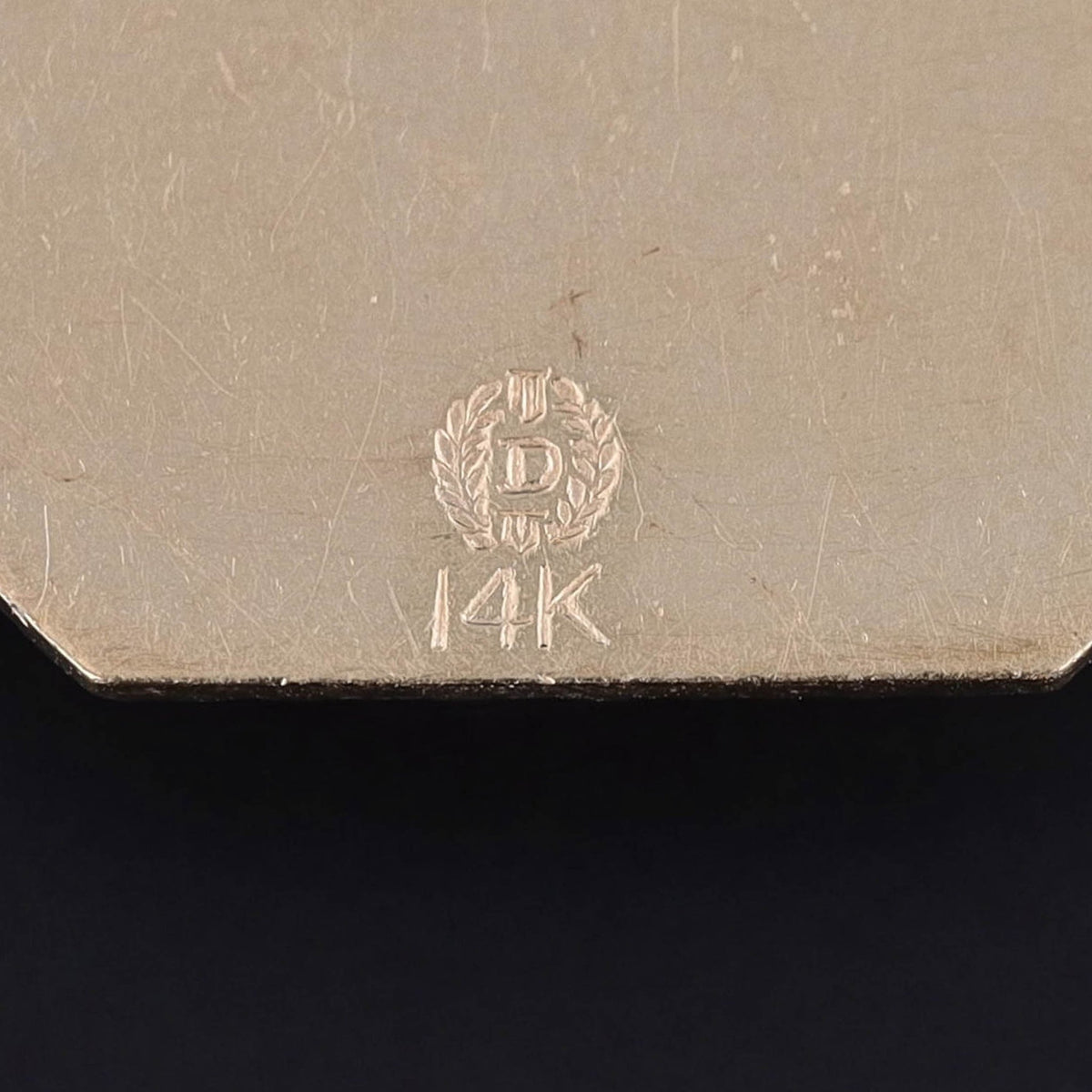 Vintage Palette Pendant of 14k Gold by Dankner - Trademark Antiques