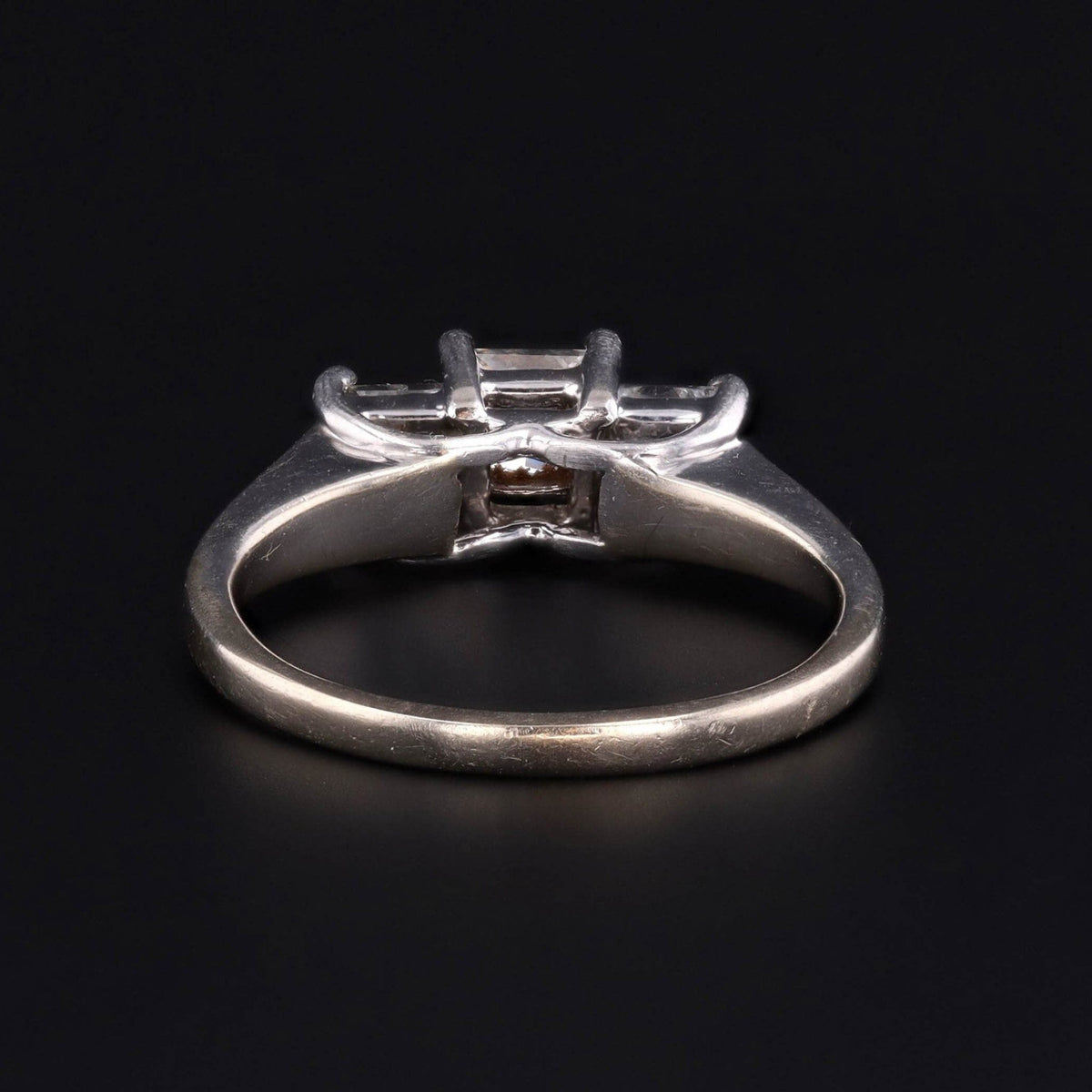 Vintage Past Present and Future Diamond Ring - Trademark Antiques