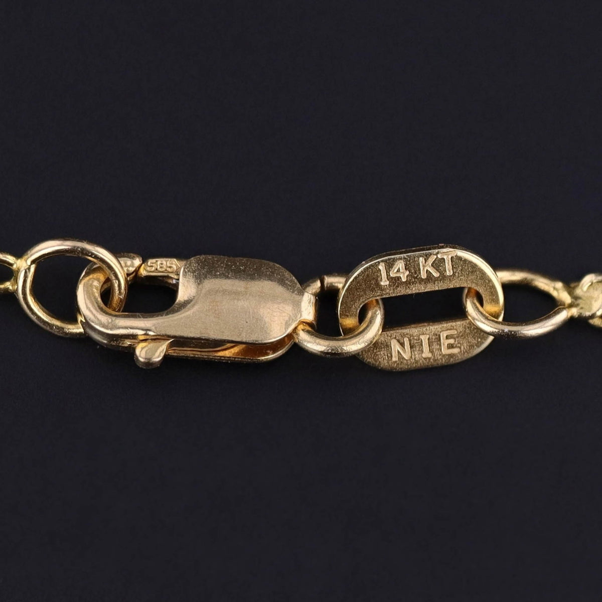 Vintage Pearl Infinity Conversion Necklace of 14k Gold - Trademark Antiques