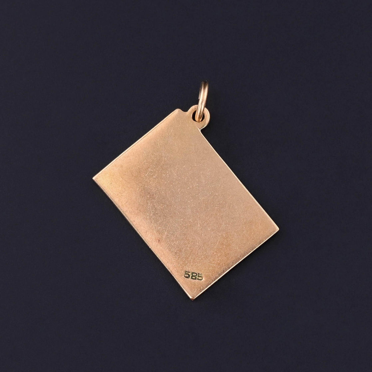 Vintage Persian Rug Charm of 14k Gold - Trademark Antiques