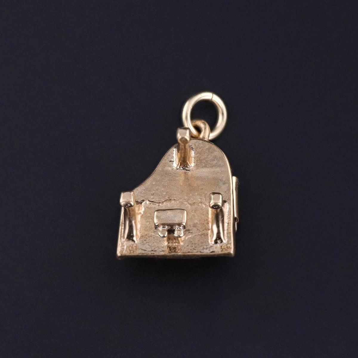 Vintage Piano Charm of 14k Gold - Trademark Antiques
