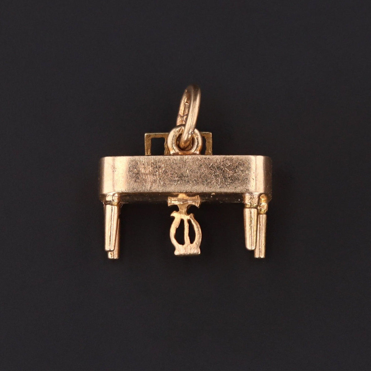 Vintage Piano Charm of 14k Gold - Trademark Antiques