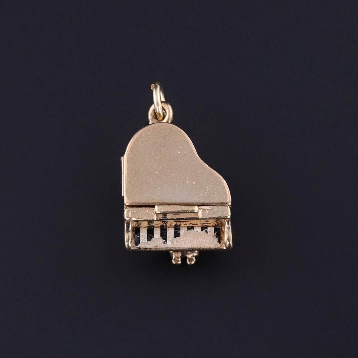 Vintage Piano Charm of 14k Gold - Trademark Antiques