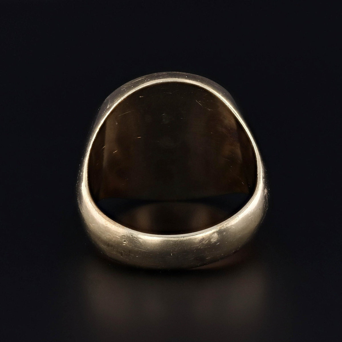 Vintage Pisces Ring of 14k Yellow &amp; White Gold - Trademark Antiques