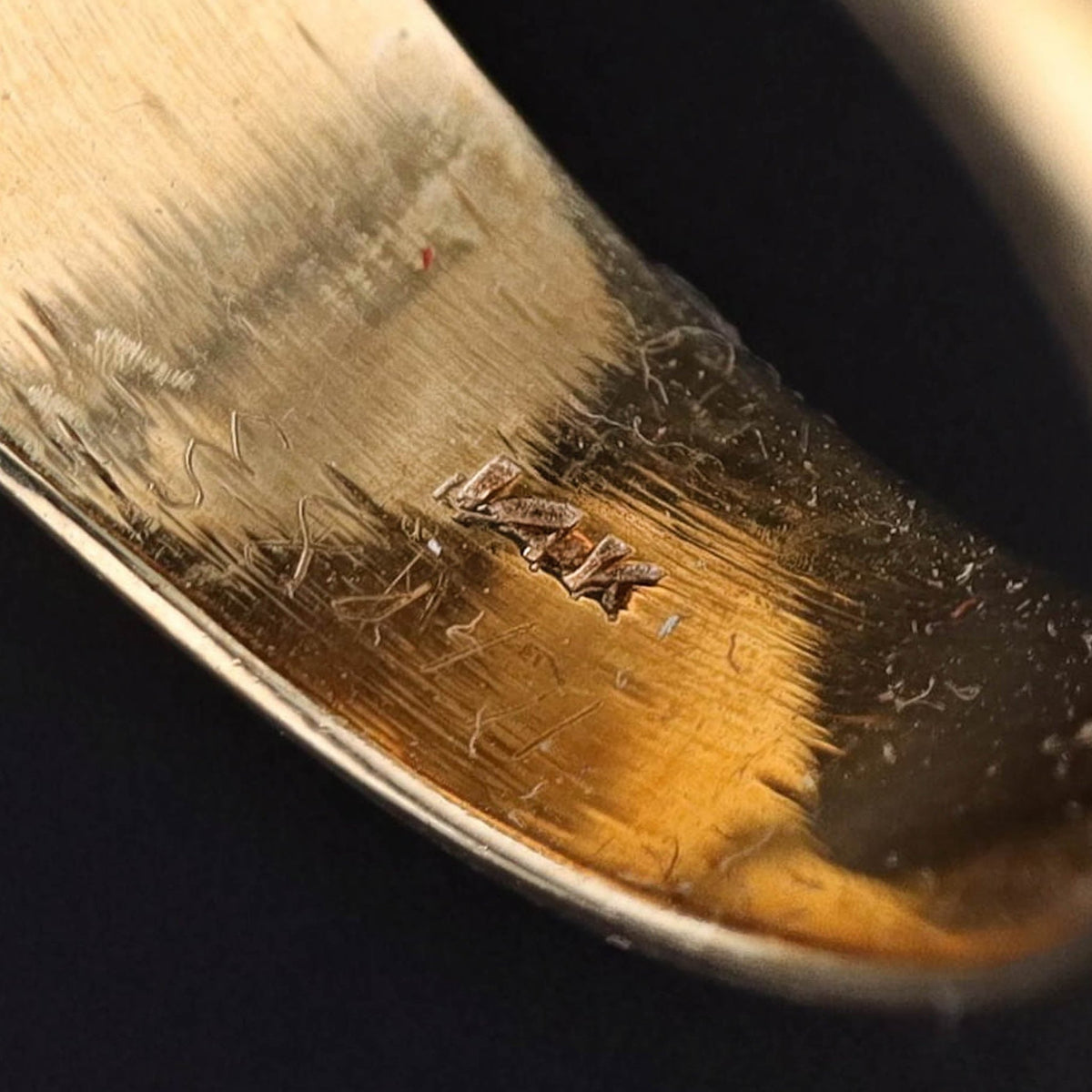 Vintage Pisces Ring of 14k Yellow &amp; White Gold - Trademark Antiques