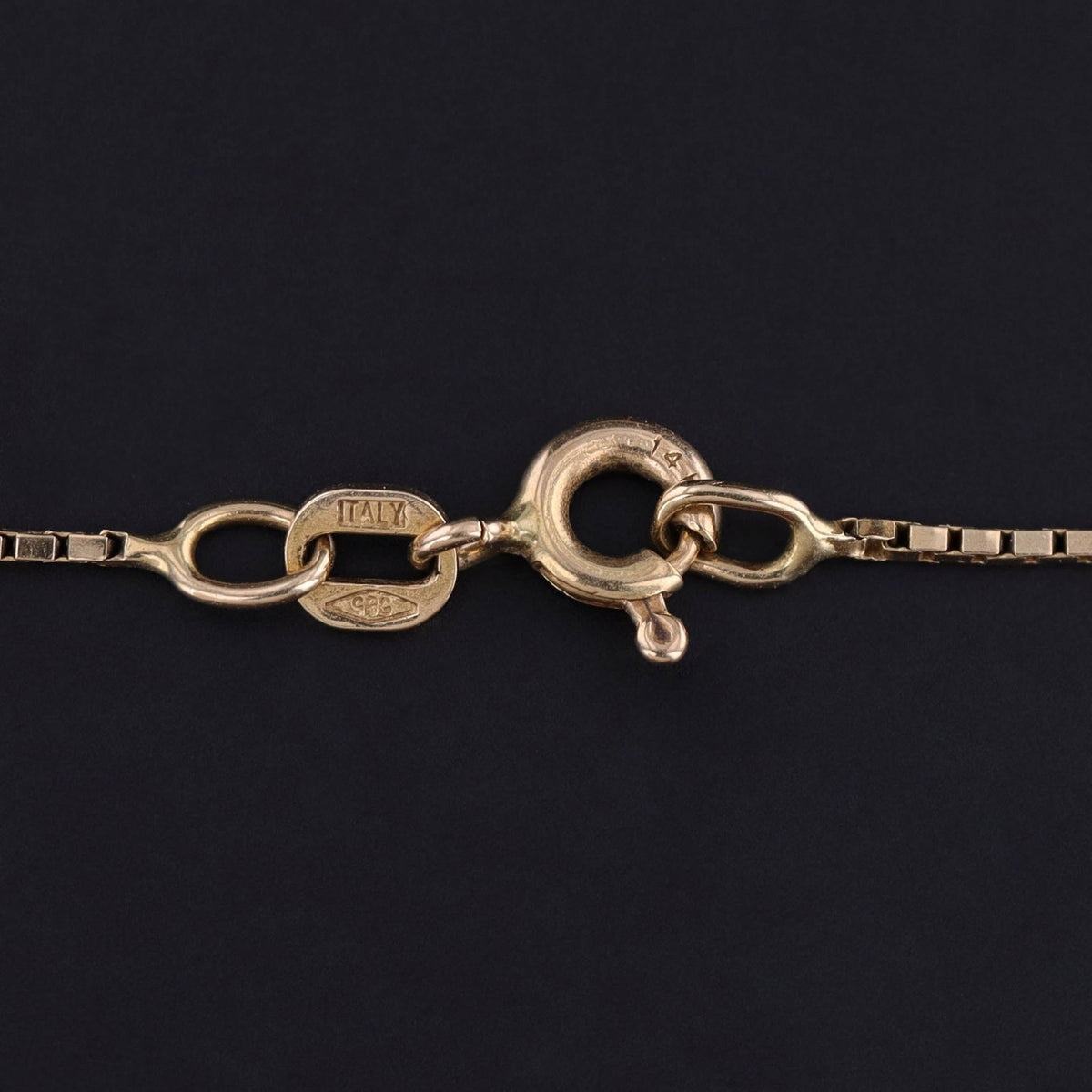 Vintage Snake Conversion Pendant of 14k Gold - Trademark Antiques