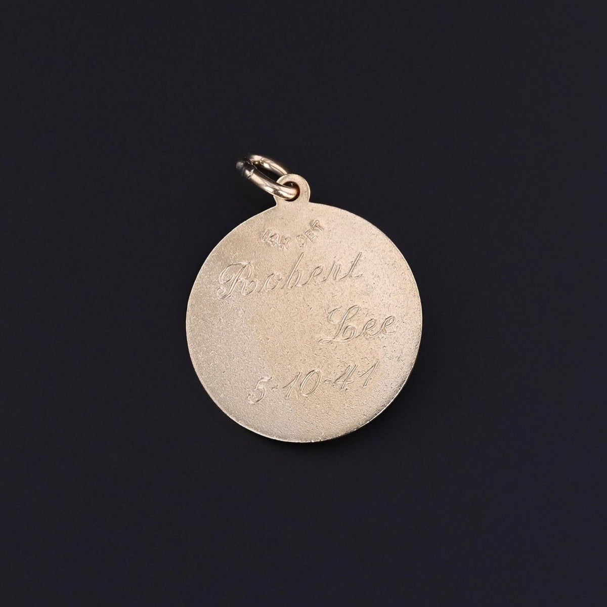 Vintage Taurus Charm of 14k Gold - Trademark Antiques