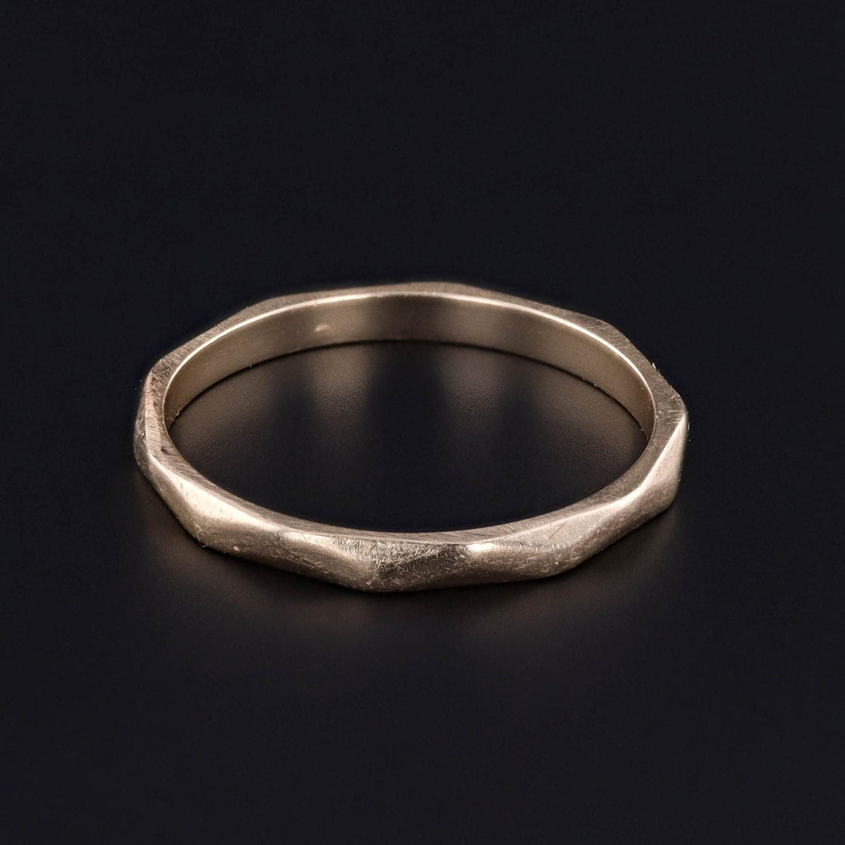 Vintage Wedding Band of 14k Gold - Trademark Antiques