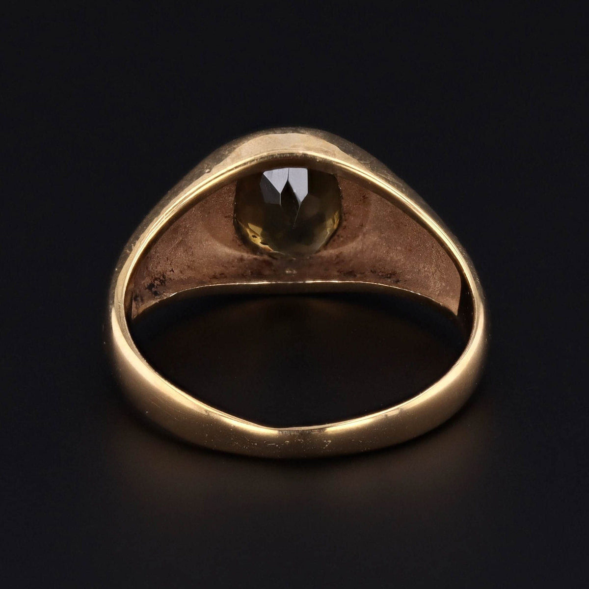 Vintage Zircon Ring of 14k Gold - Trademark Antiques