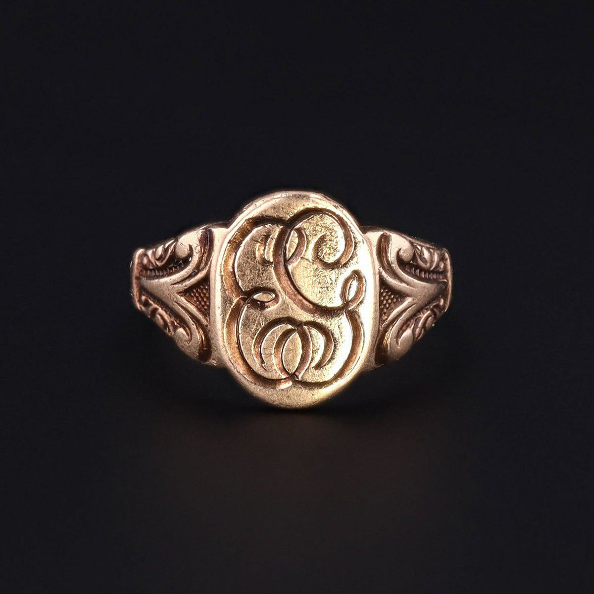 10k Gold Baby Ring | Antique Baby Ring - Trademark Antiques