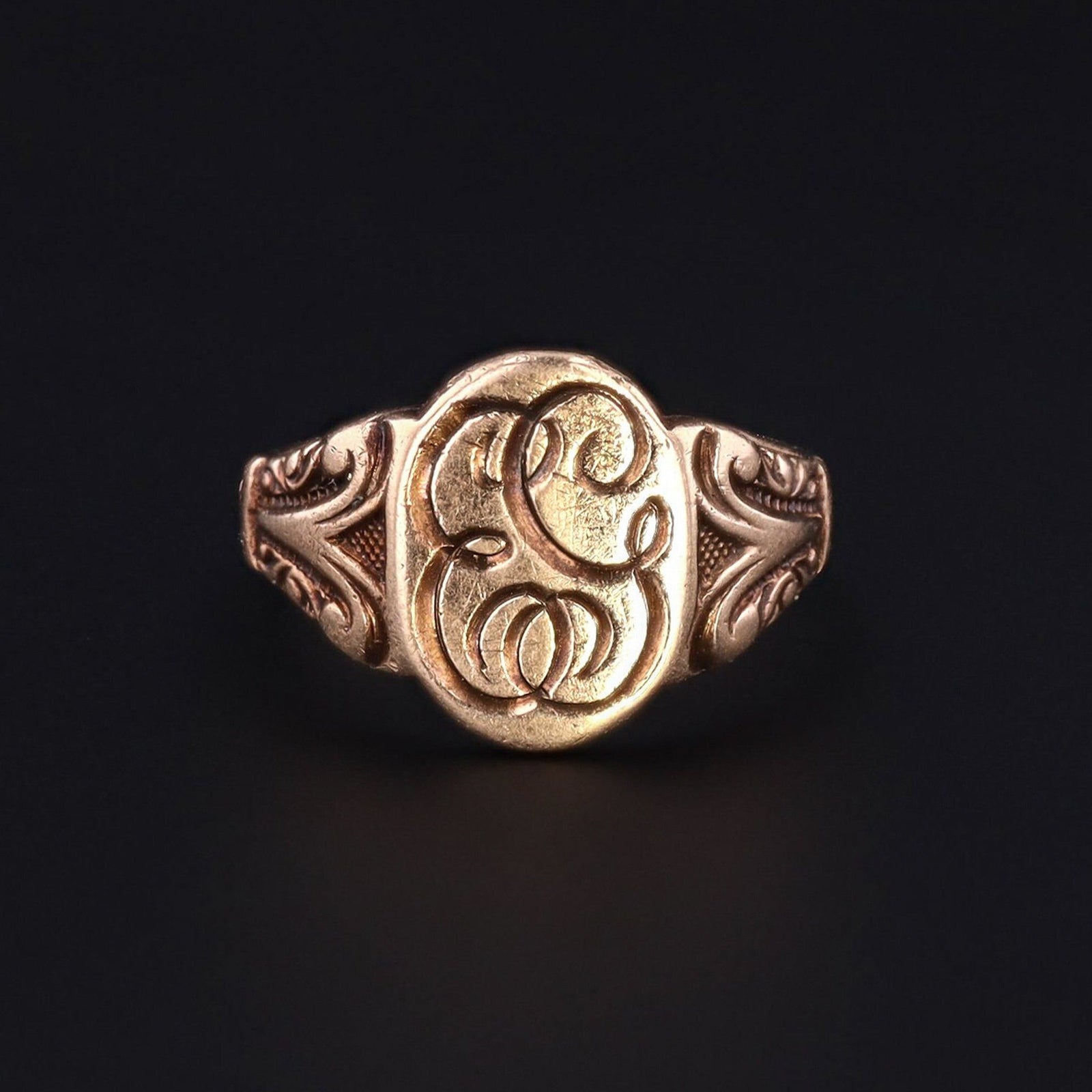 10k Gold Baby Ring | Antique Baby Ring - Trademark Antiques