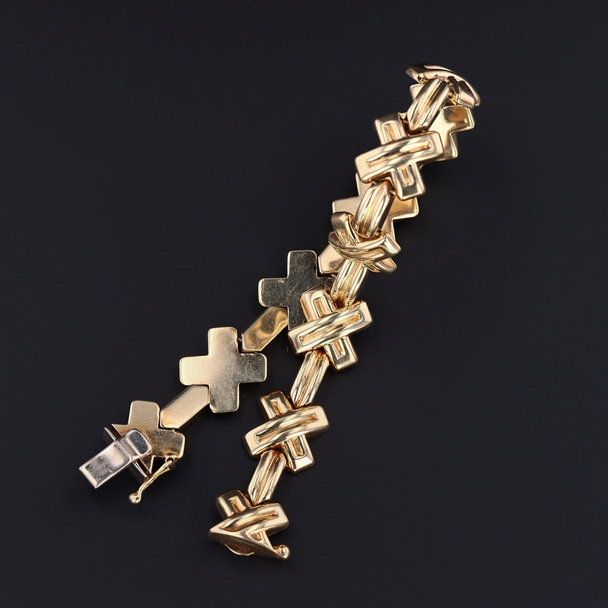 10k Gold Bracelet | Vintage Gold Bracelet - Trademark Antiques