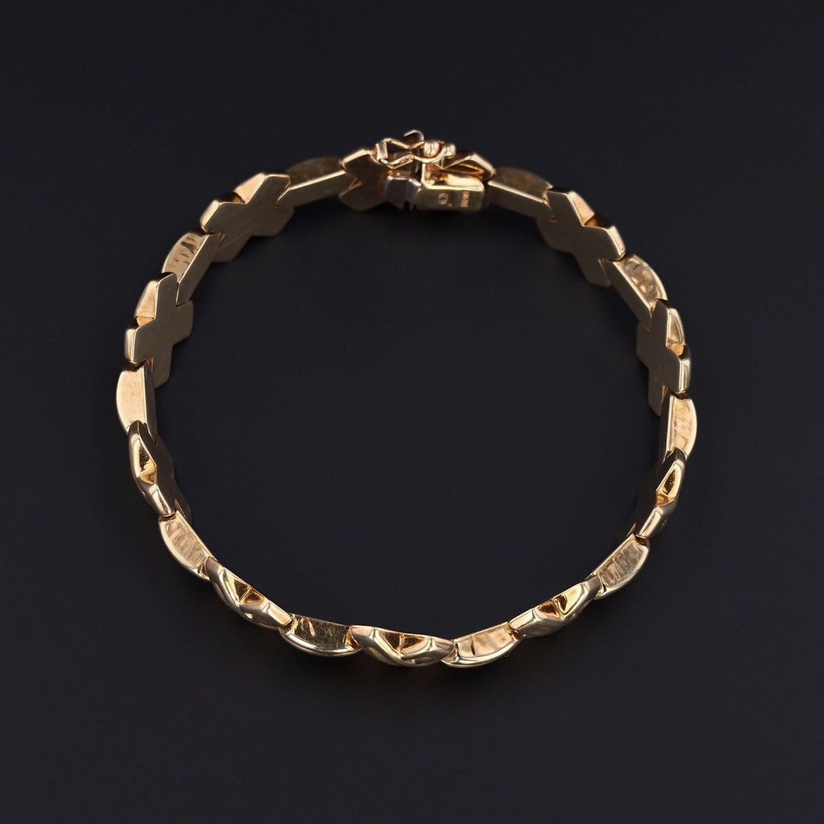 10k Gold Bracelet | Vintage Gold Bracelet - Trademark Antiques
