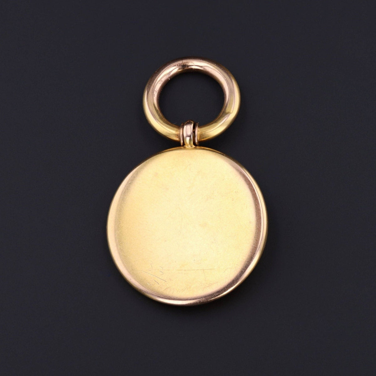 10k Gold Pendant | Antique Sisters Pendant - Trademark Antiques