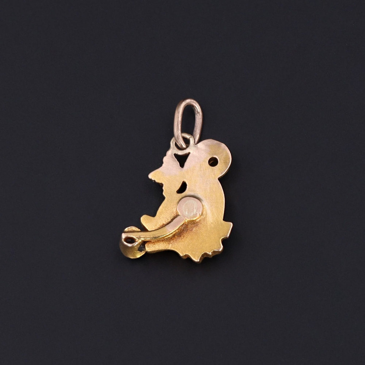 14k Fish Charm or Pendant | Antique Fish Charm - Trademark Antiques