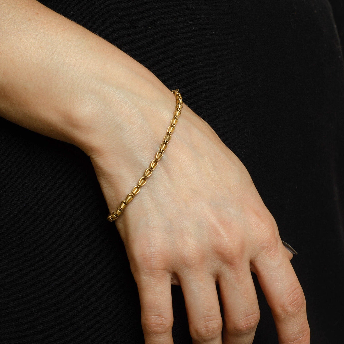 14k Gold Bracelet | Vintage Bracelet - Trademark Antiques