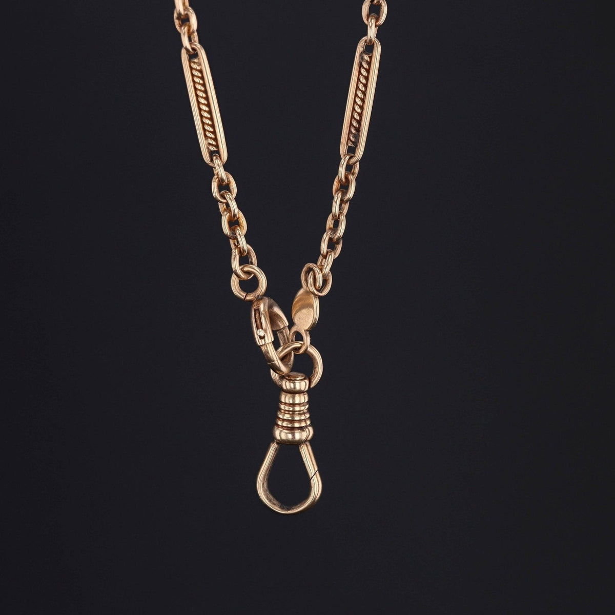 14k Gold Chain | Antique 14k Chain - Trademark Antiques