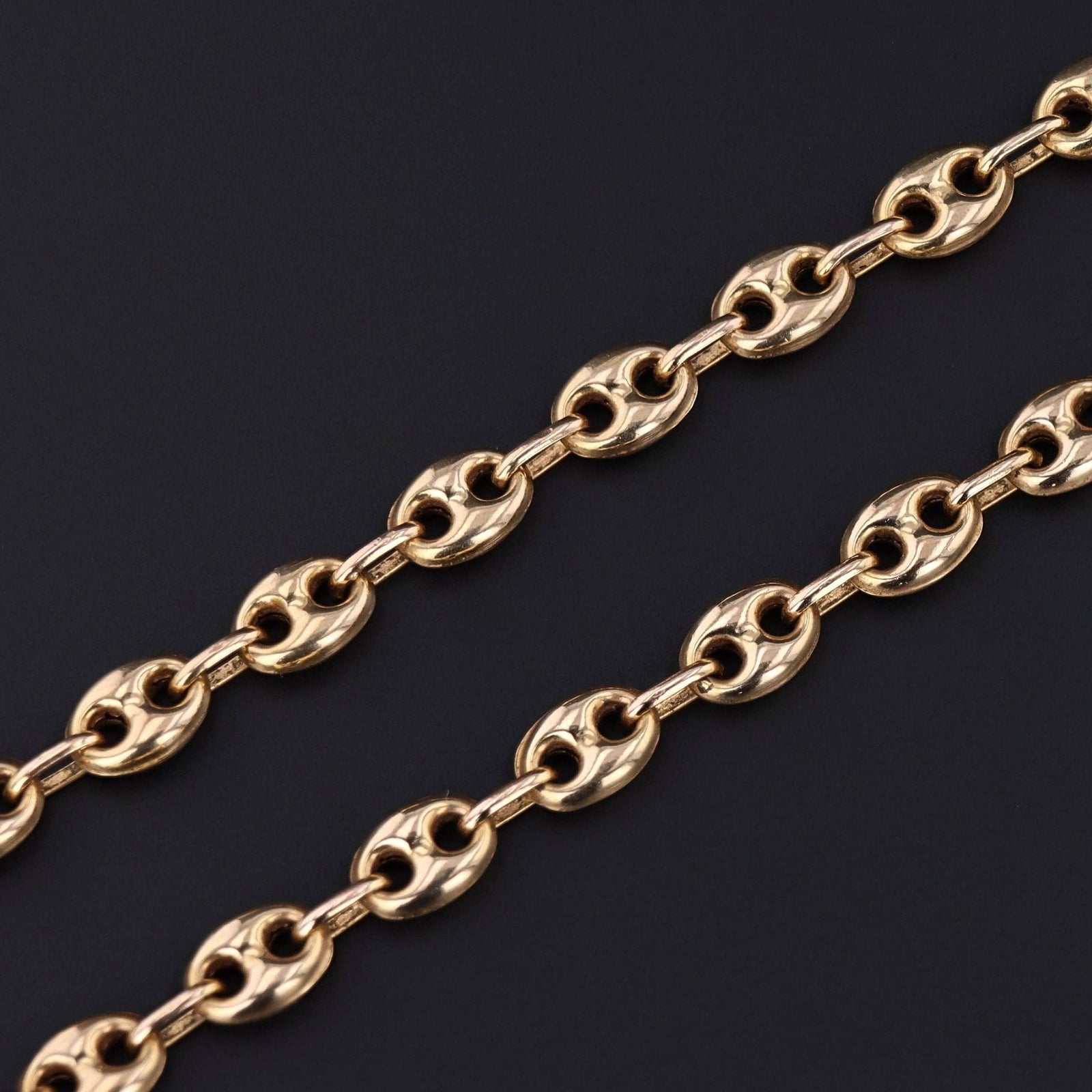 14k Gold Chain | Gold Chain - Trademark Antiques