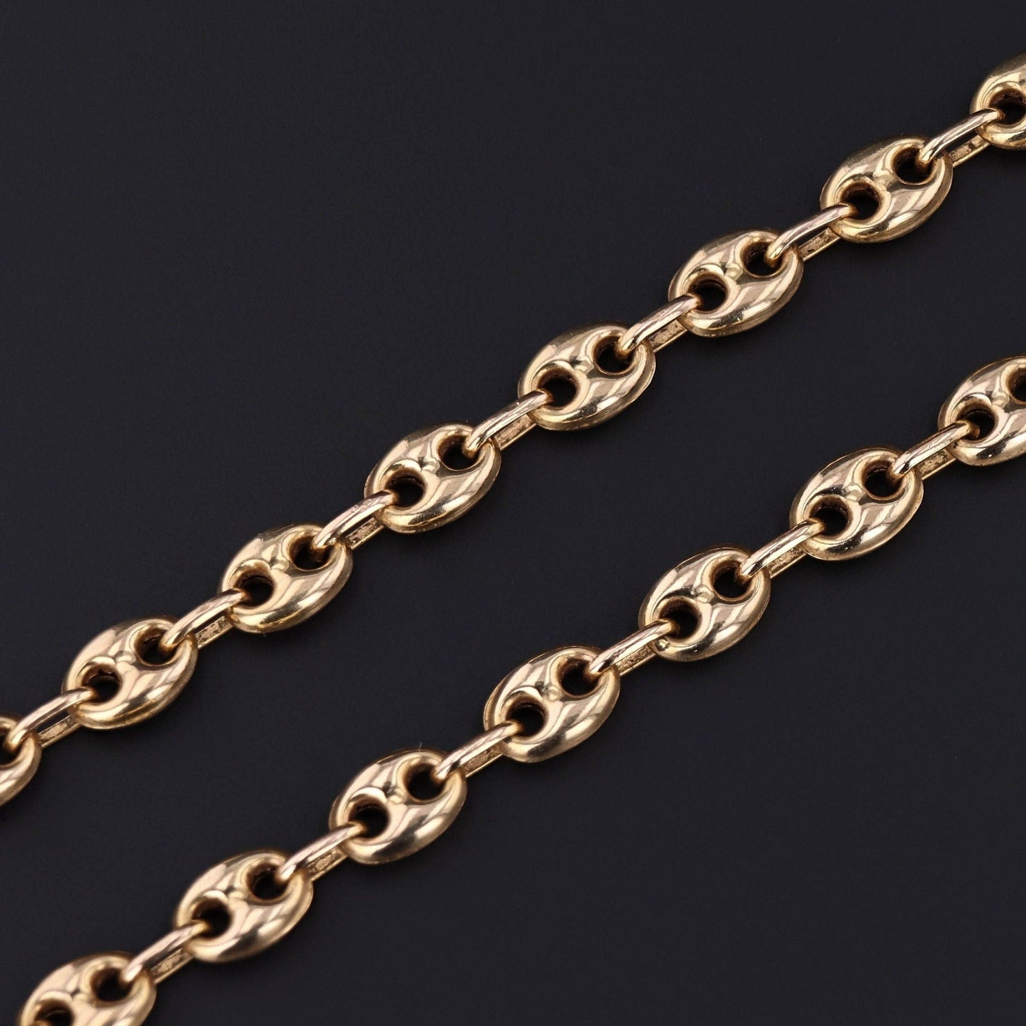 14k Gold Chain | Gold Chain - Trademark Antiques