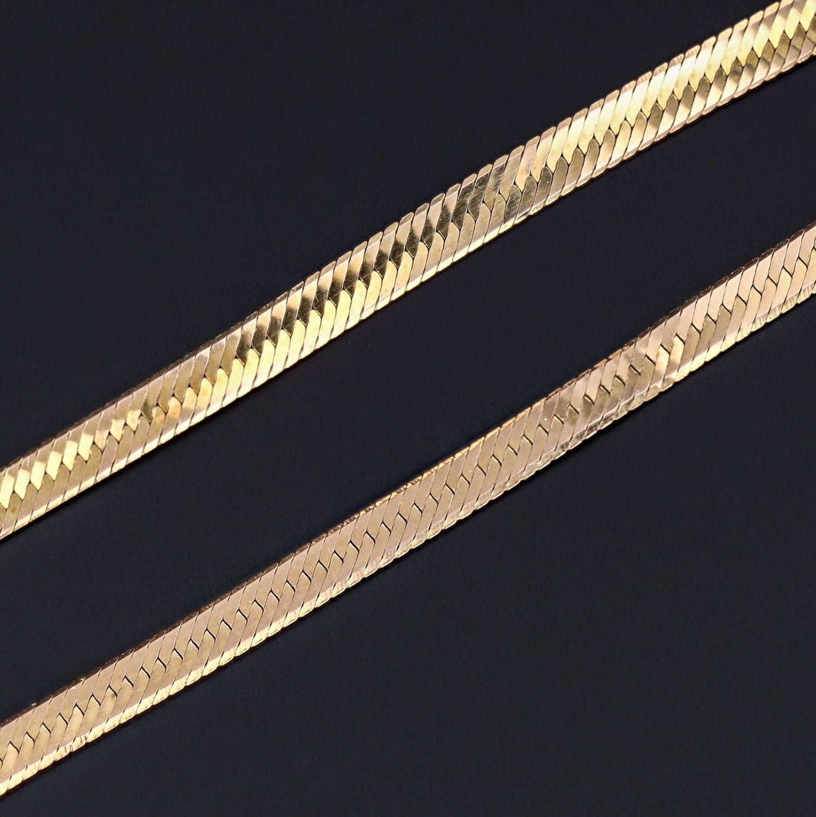 14k Gold Chain | Vintage 14k Chain - Trademark Antiques