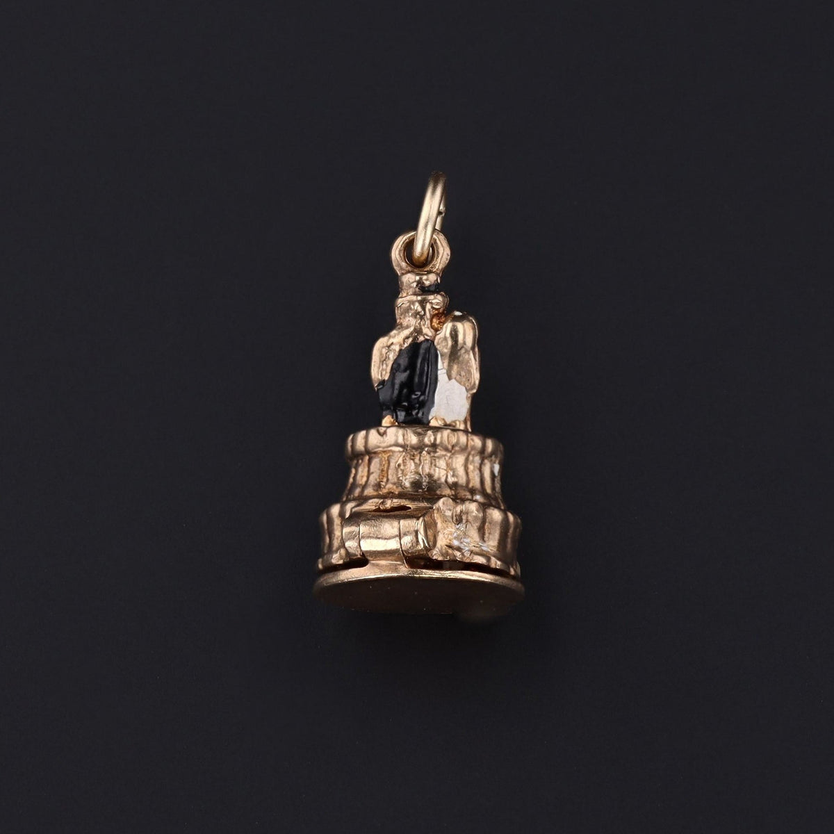 14k Gold Charm | Wedding Charm - Trademark Antiques