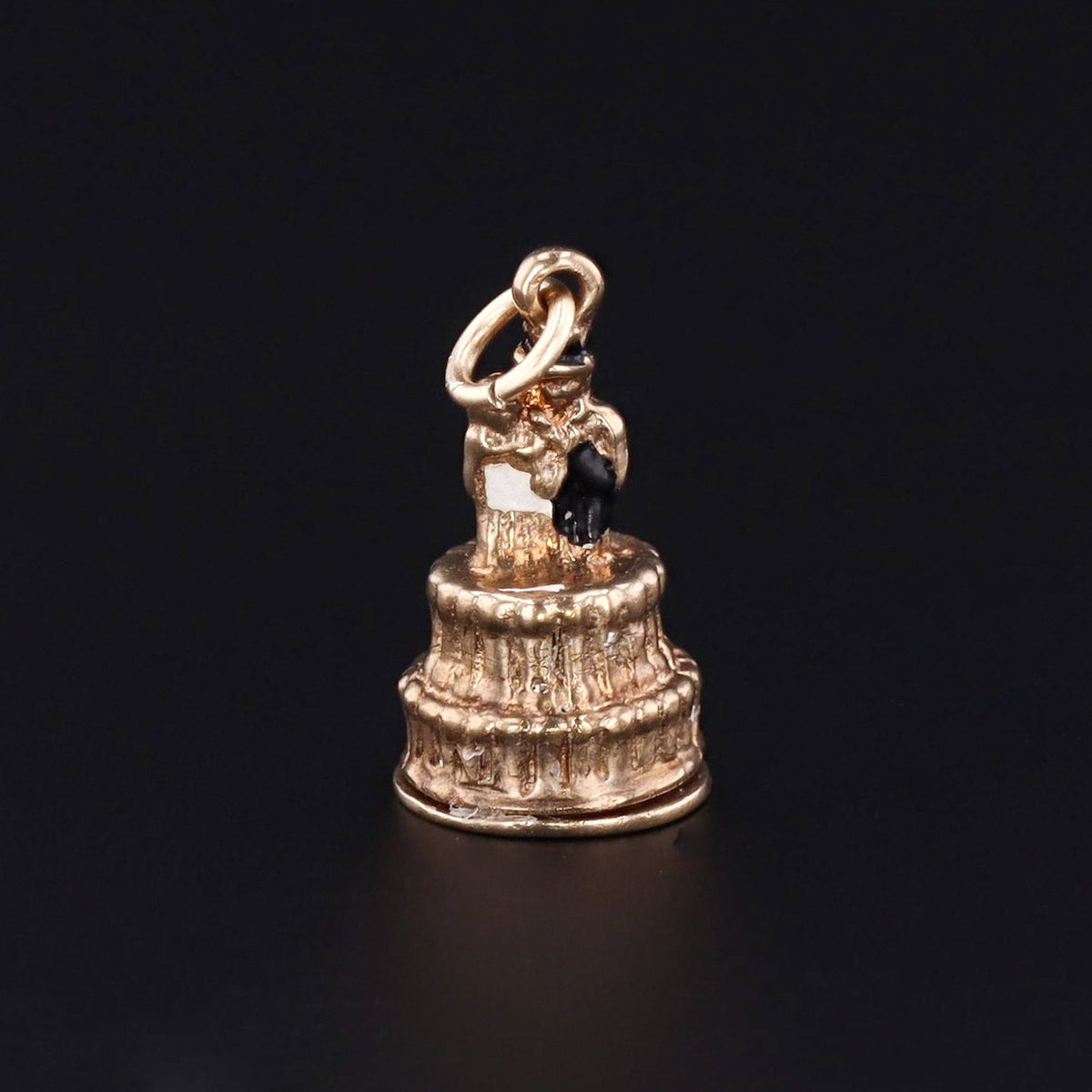 14k Gold Charm | Wedding Charm - Trademark Antiques